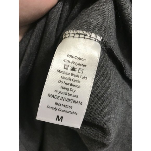 LuLaRoe Gray and Blue Polka Dot Blouse - Picture 4 of 4